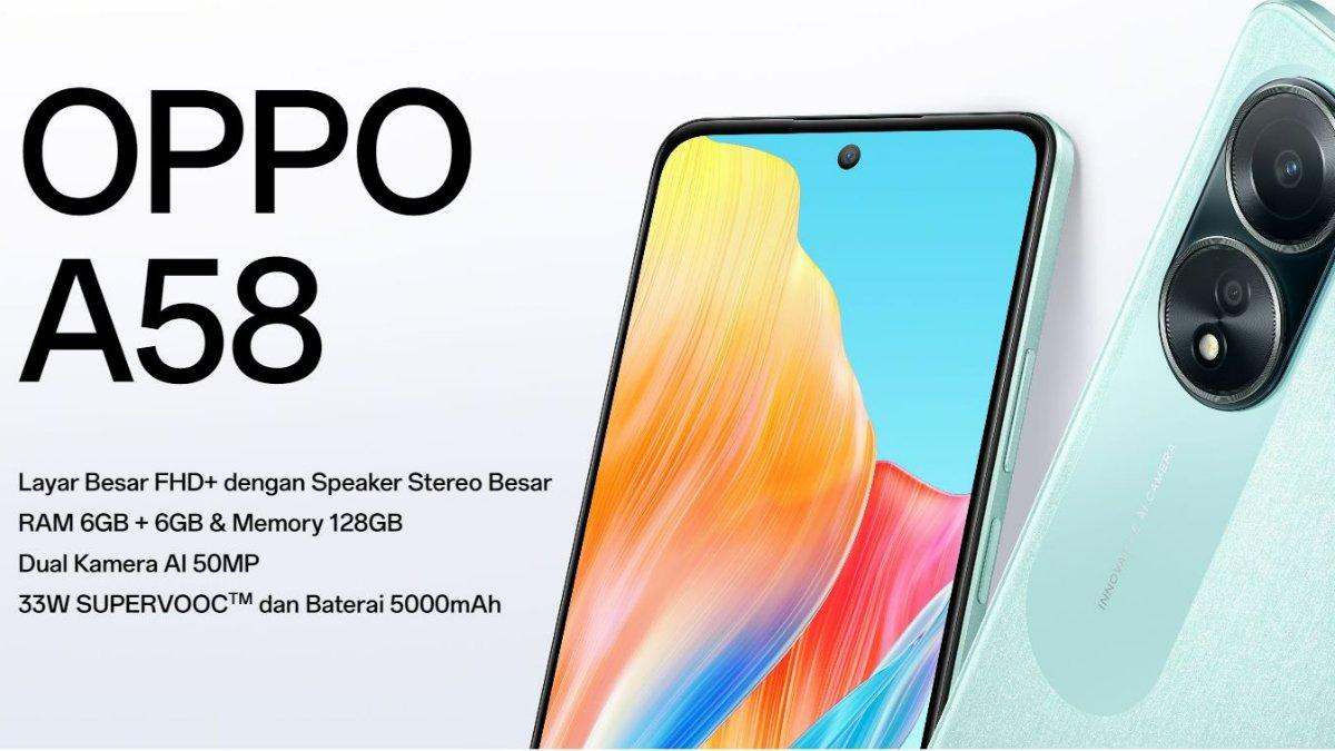Oppo-A58-Harga-dan-Spesifikasi