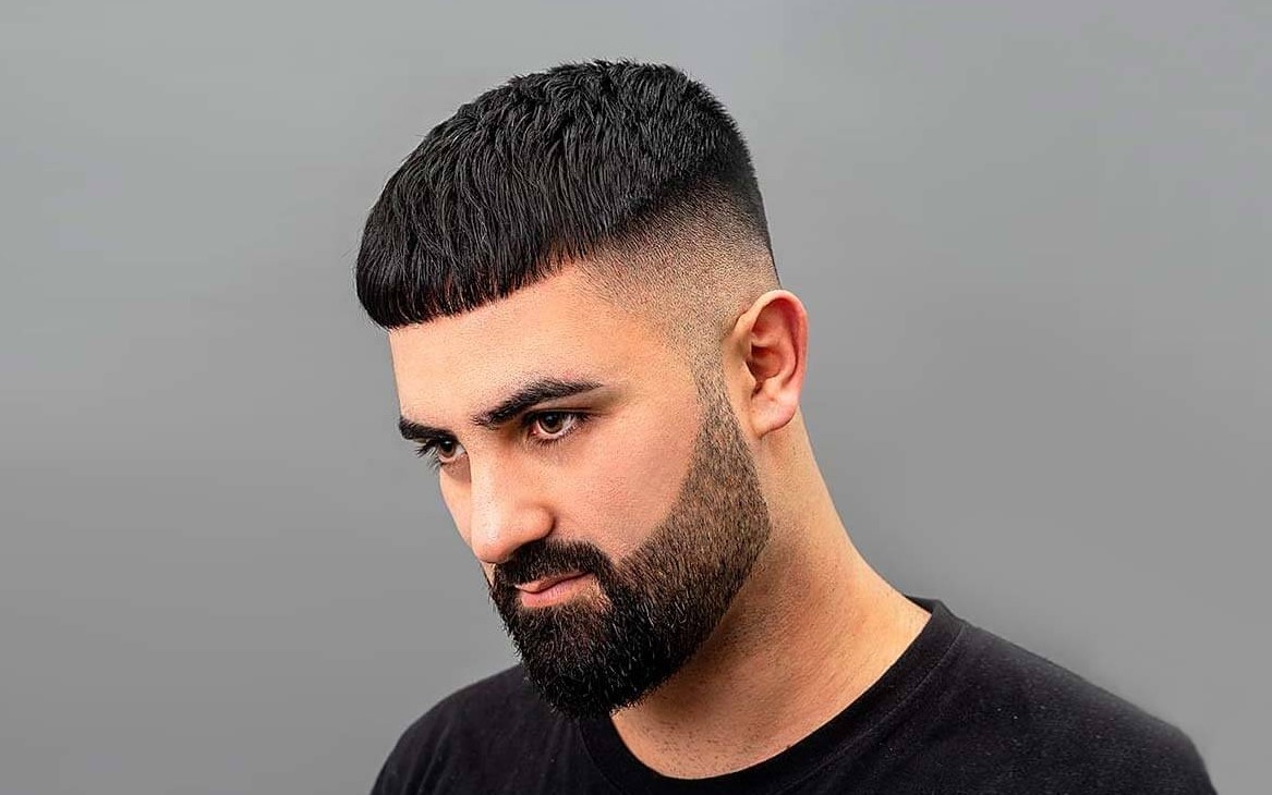 potongan rambut pendek pria indo french crop