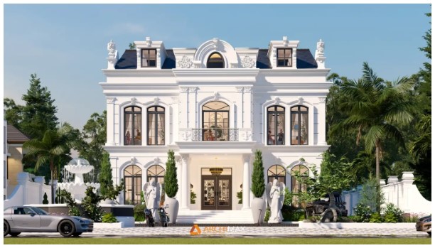 desain rumah klasik