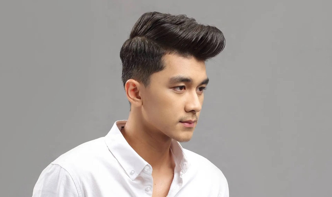 short pomp gaya rambut pendek